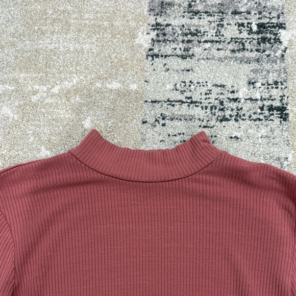 Dynamite Ribbed Long Sleeve Top - Picture 3 of 4